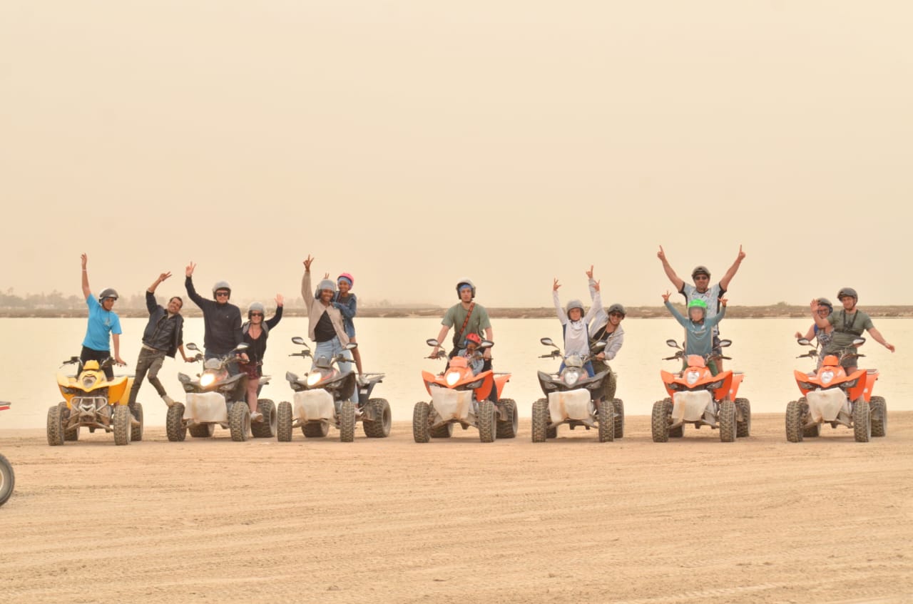Quad adventure on Djerba's coastal tracks