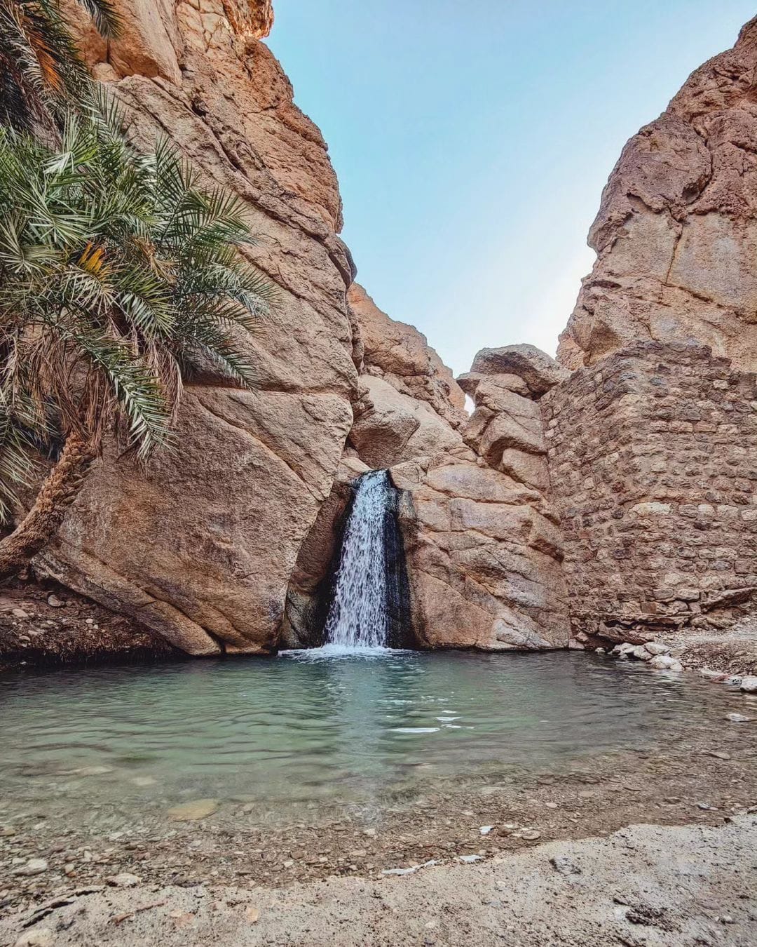 Traditional architecture in the desert