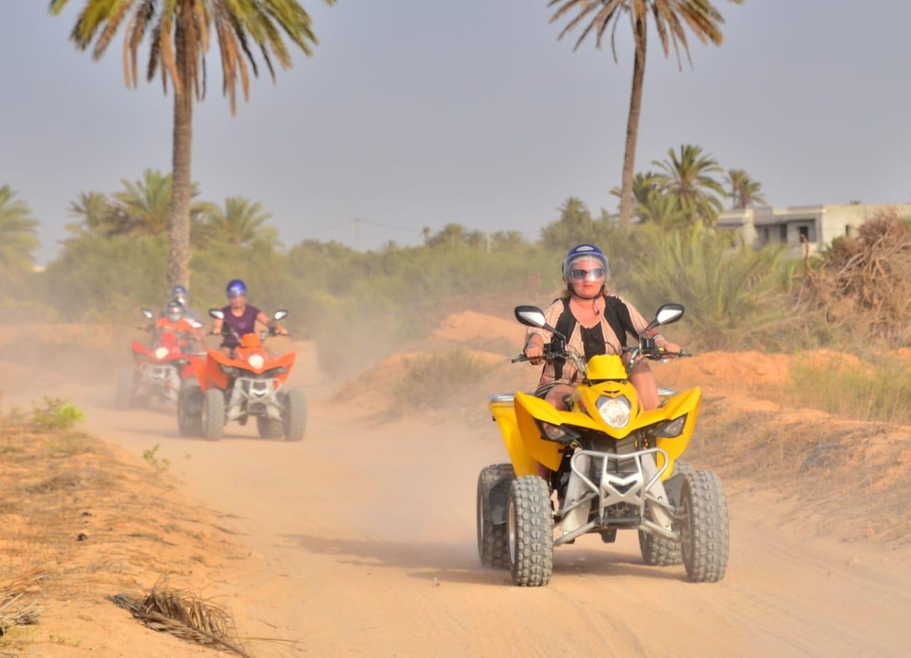 Half-day quad tour through diverse landscapes