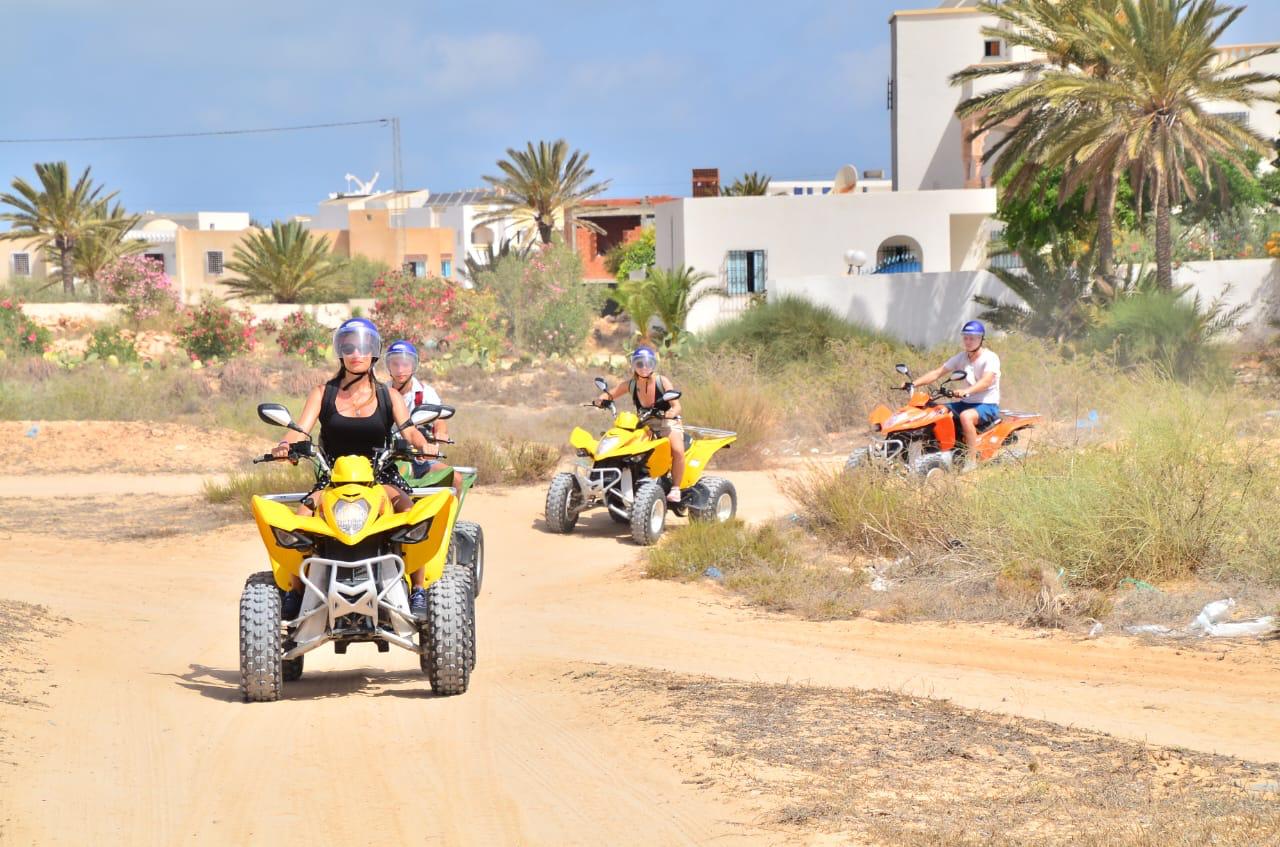 Half Day Quad Tour - Quad Djerba tour through palm forests, beaches and desert