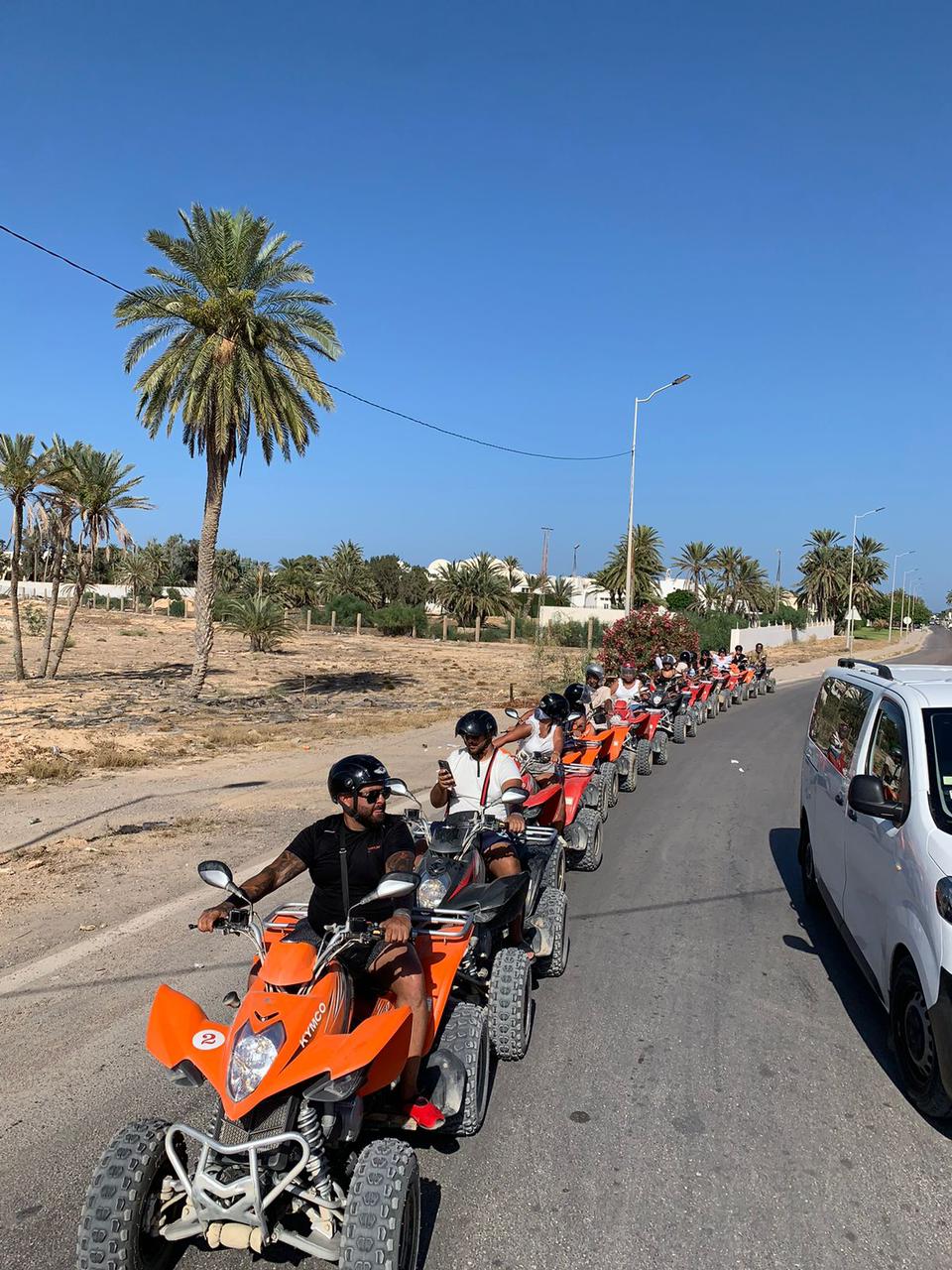 1h30 Quad Tour - Quad Djerba tour through palm forests, beaches and desert