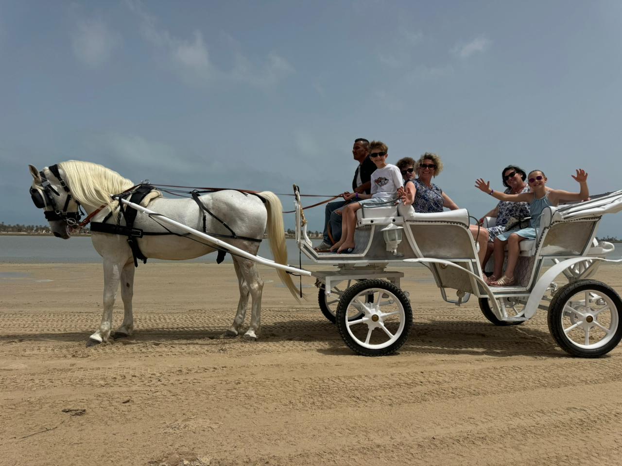 Sunset horse riding experience
